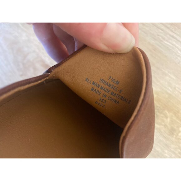 Indigo Rd. Women’s Brown Faux Leather Loafers Size 7.5 - Picture 7 of 8